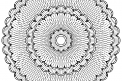 Mandala to color adult difficult 19